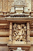 Khajuraho - lord Ganesh, carving of the Visvanatha temple 